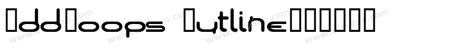AddLoops Outline字体转换